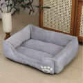 Cushion Dog Bed in Grey