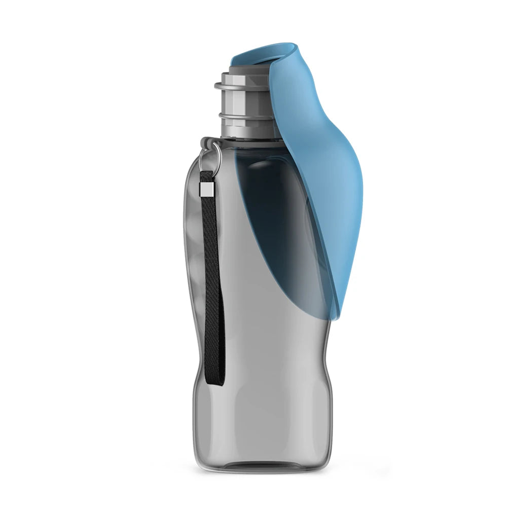 800 ml Dog Water Bottle in Blue