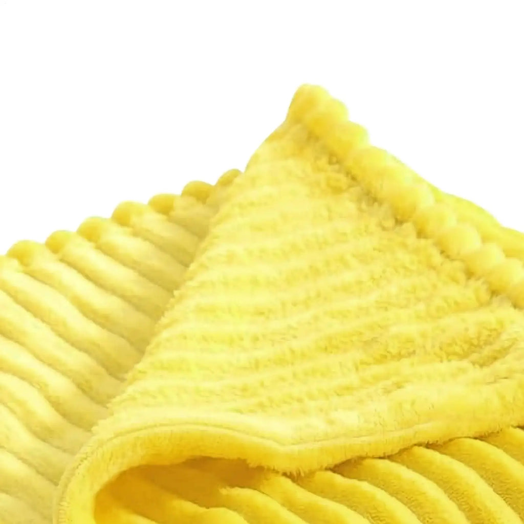Close-up of the soft ribbed texture