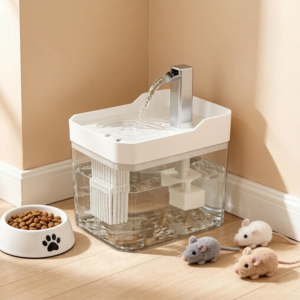 Filtered Cat Water Fountain