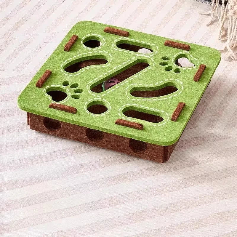 Felt Puzzle Play Box