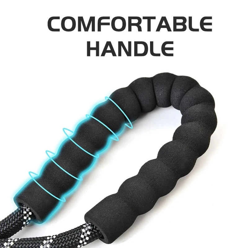 Comfortable padded handle close-up