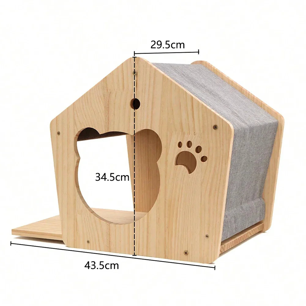 Wall-Mounted Cat Climbing Shelves