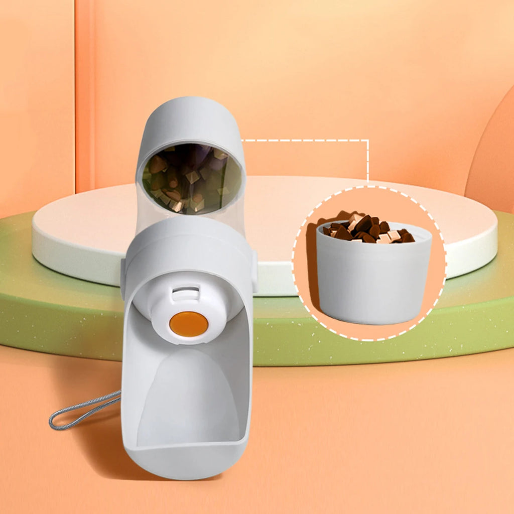 Food compartment with kibble