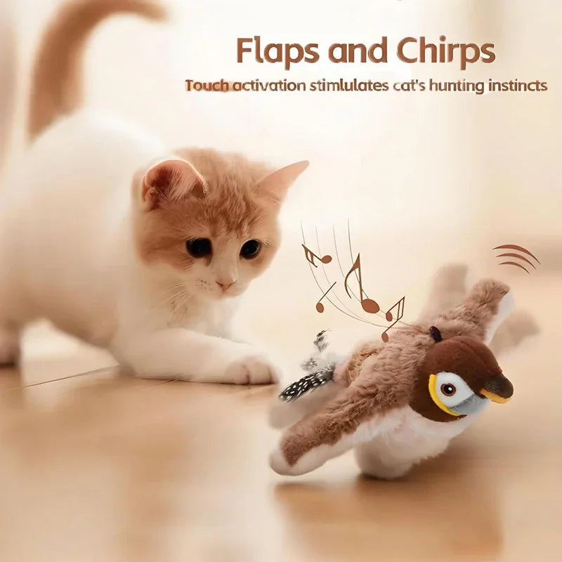 Flapping Bird Catnip Toy