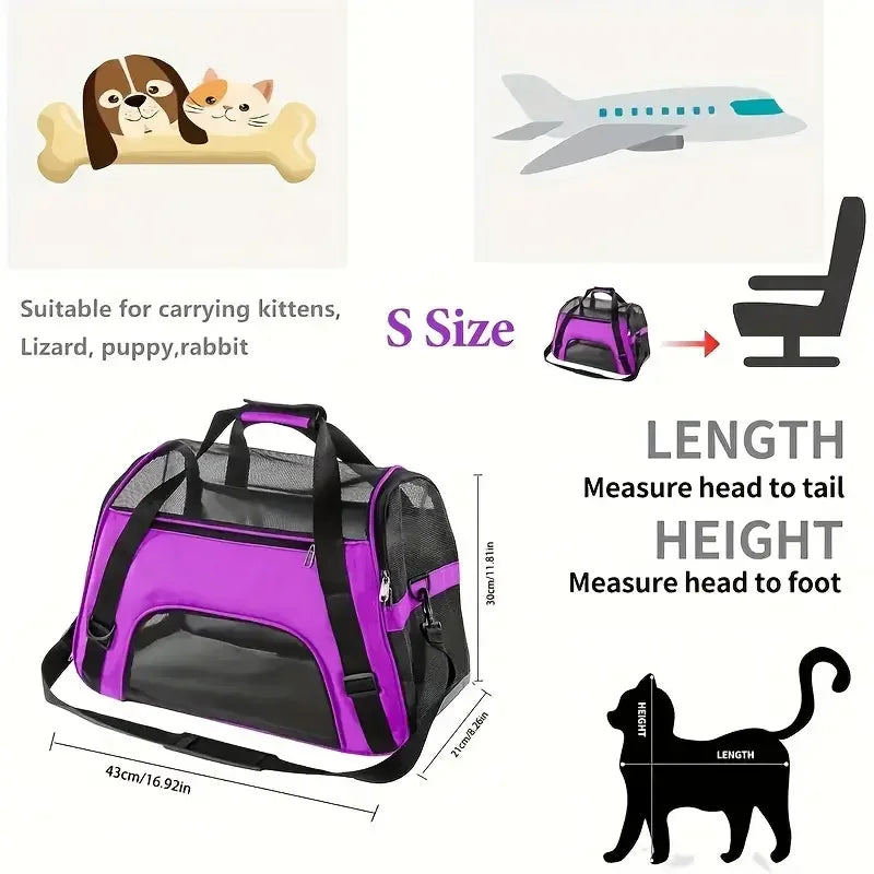 Pet Travel Carrier Bag