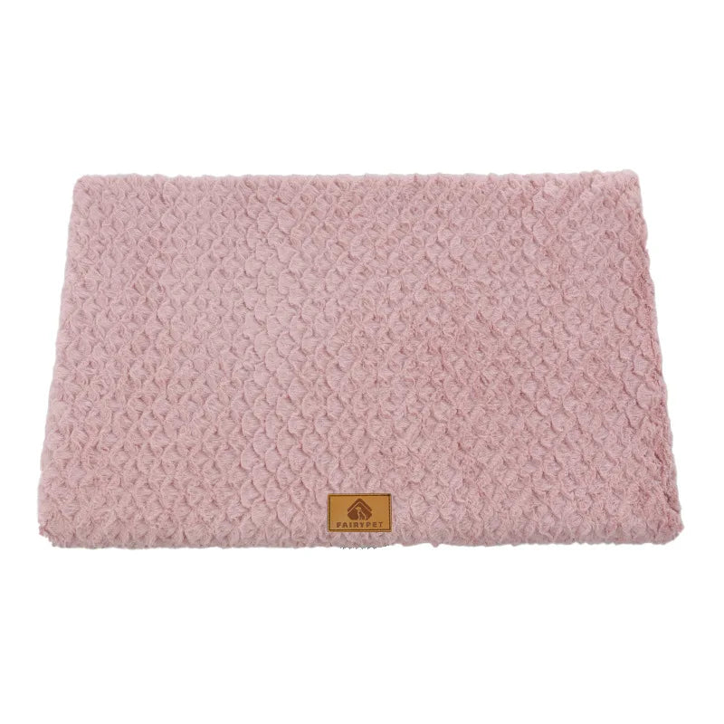 Cloud Foam Dog Bed in Pink