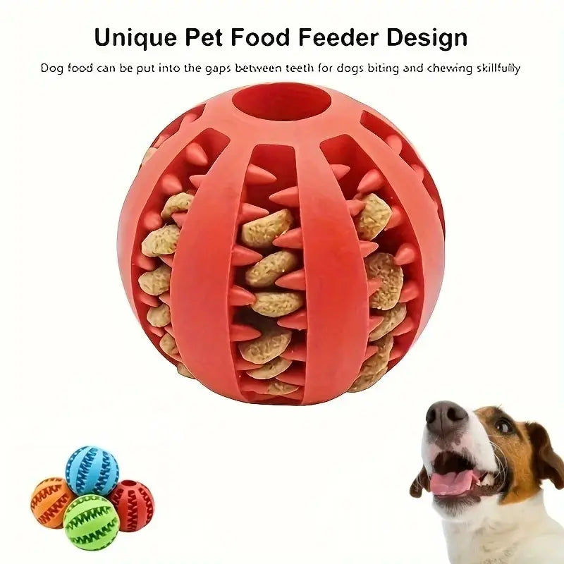Treat Dispensing Ball with kibble