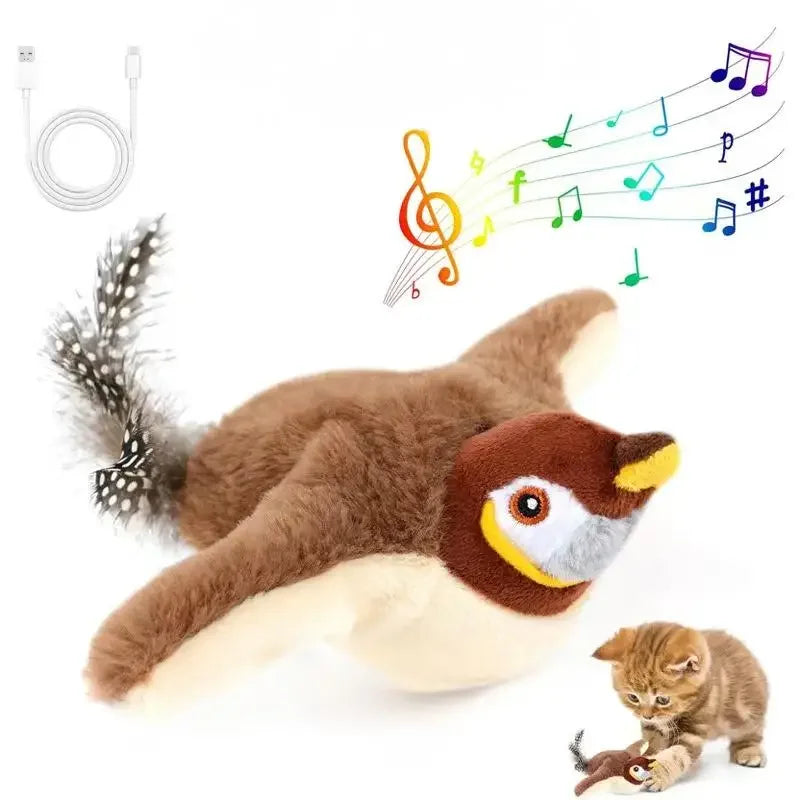 Flapping Bird Catnip Toy