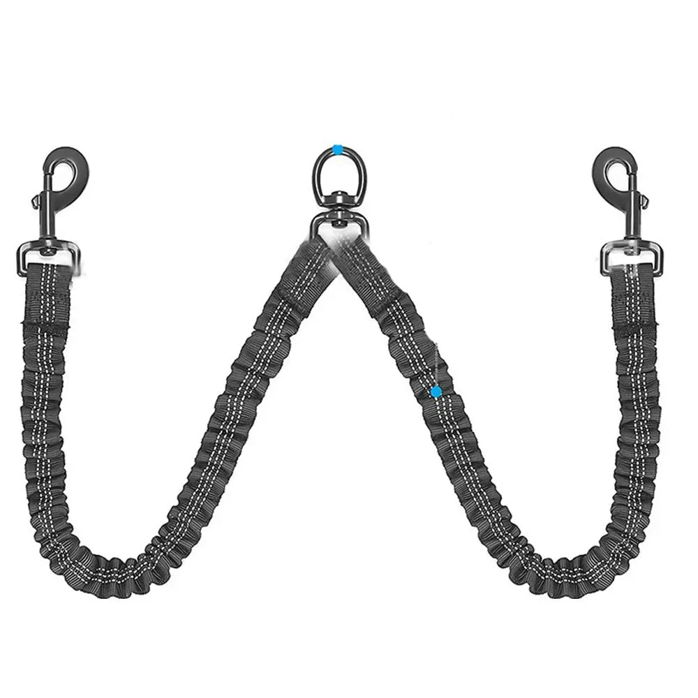 Double Dog Lead Coupler in Black