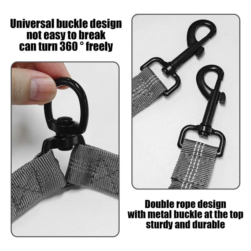 Coupler clips and swivel detail