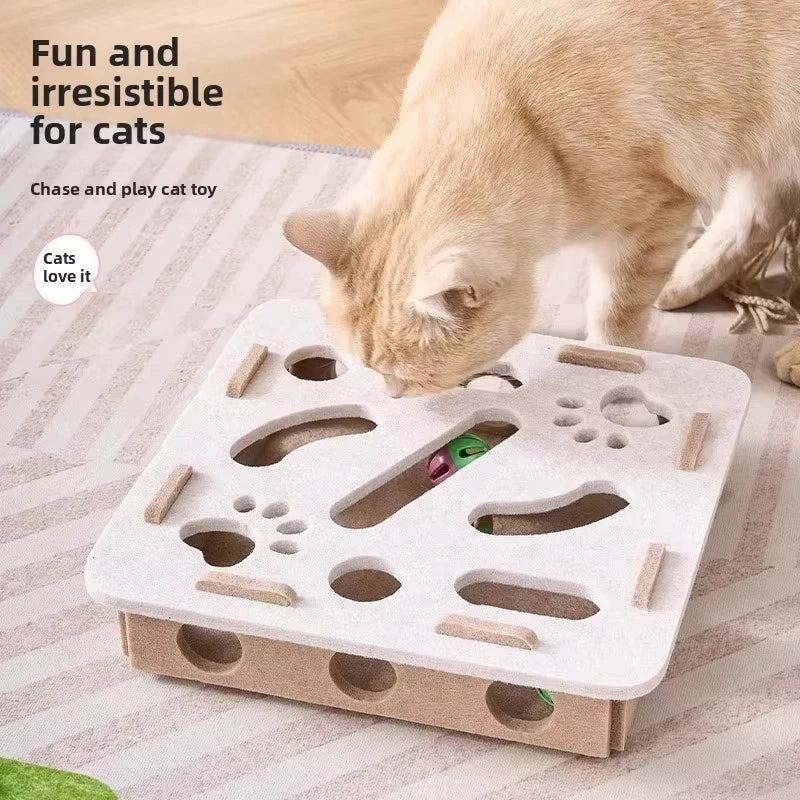 Felt Puzzle Play Box