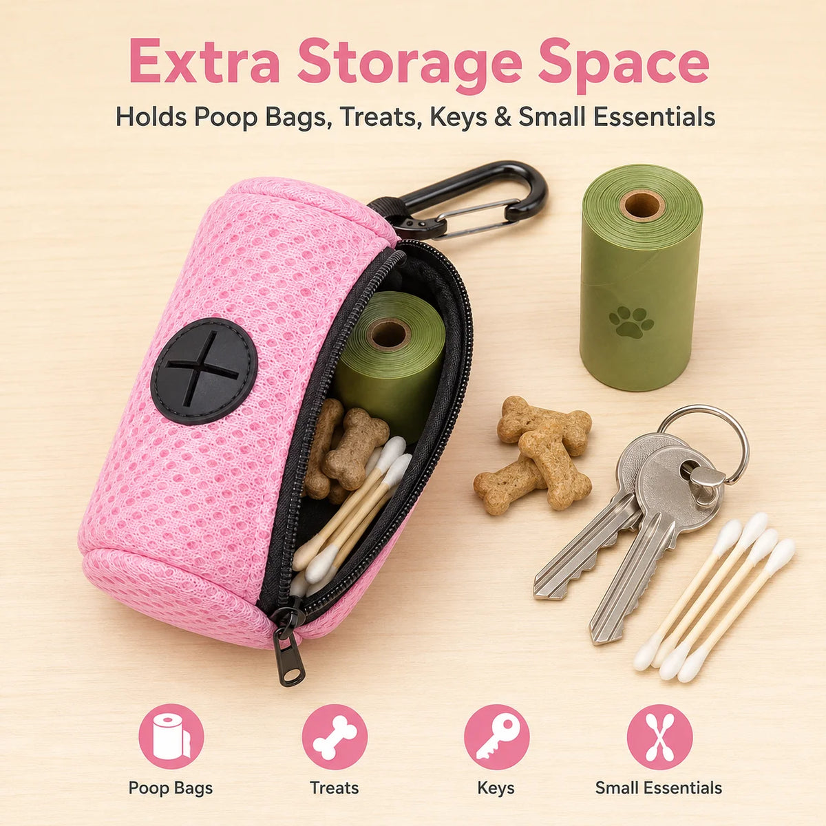 Poop Bag Holder storage