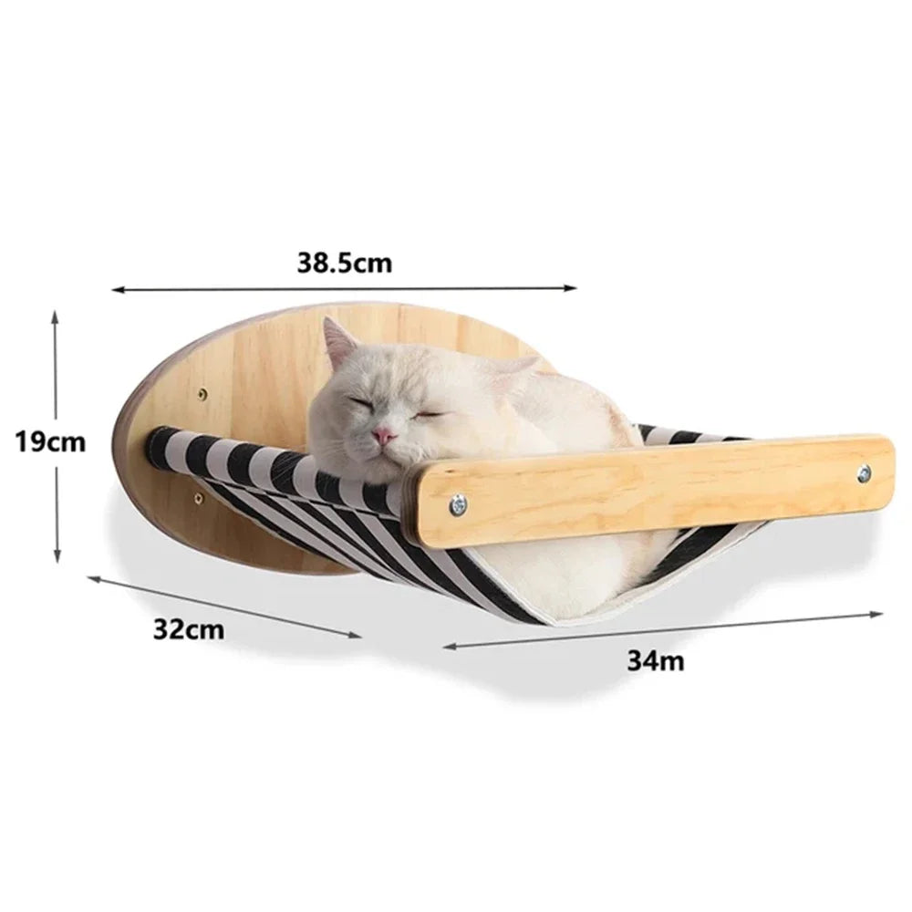 Wall-Mounted Cat Climbing Shelves